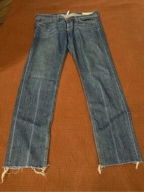 rag & bone medium blue denim jeans